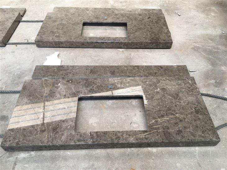 Marble Tile Countertop