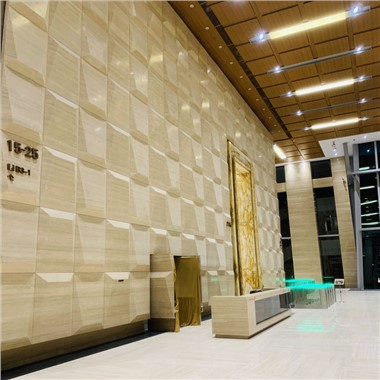 Venų pjaustytos travertino plytelės