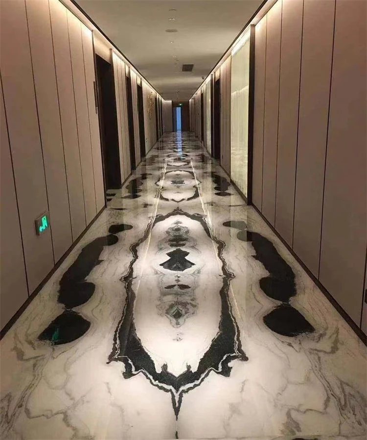 panda white marble interior decoration panda white marble interior decoration