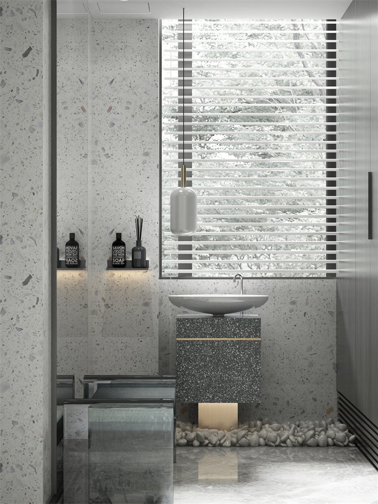 c1-8158 - 2 Terrazzo bathroom c1-8158 - 2 Terrazzo bathroom