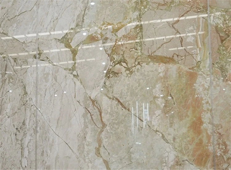 Verde Calacatta marmuras, skirtas prabangiam interjero dizainui